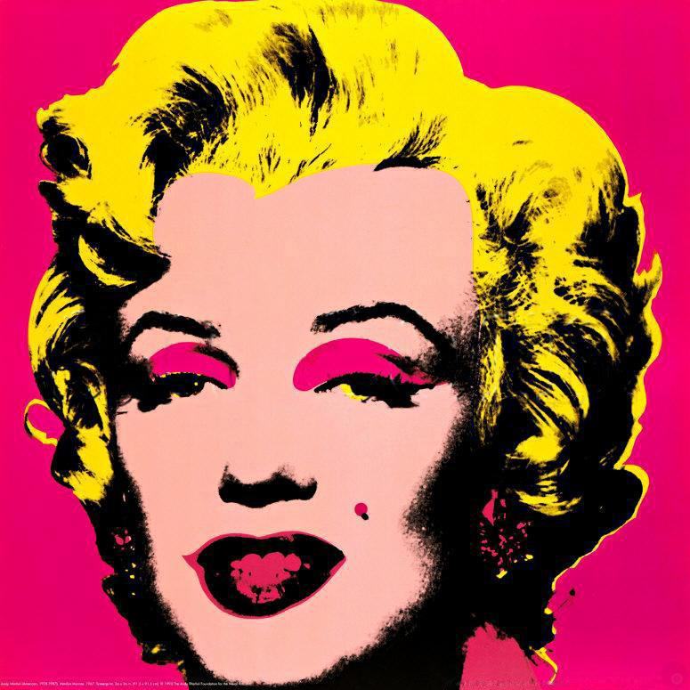 Andy Warhol Marilyn Monroe Pink